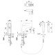 Смеситель с гигиеническим душем LM4516C LEMARK