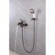 Смеситель для ванны цвет Черный кофе Peretto LM6302RB Lemark 