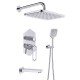 Смеситель для ванны и душа, встраиваемый Prizma LM3922C Lemark