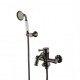 Смеситель для ванны цвет Черный кофе Peretto LM6302RB Lemark 