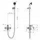 Смеситель для ванны цвет Черный кофе Peretto LM6302RB Lemark 