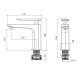 Смеситель для раковины Prizma LM3906C Lemark