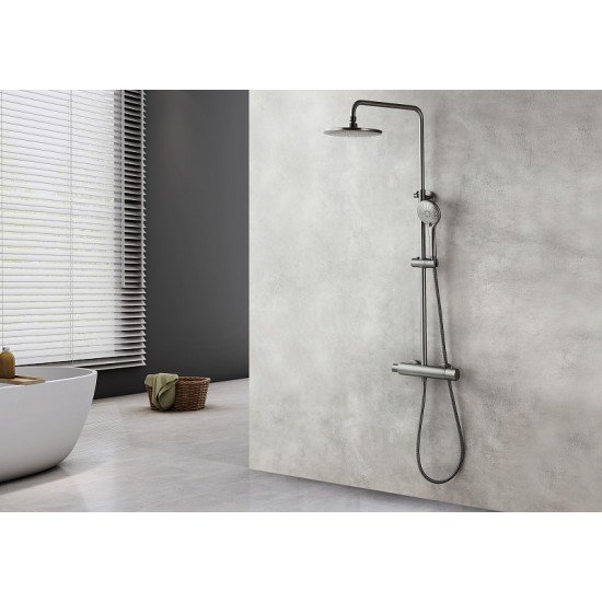 Смеситель на стену LM3770GM Bronx Lemark