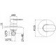Смеситель для душа Paffoni Candy CA010CR