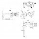 Смеситель для раковины Paffoni Light LIG101HGSP70
