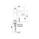 Смеситель для биде Paffoni Stick SK131HCR