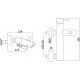 Смеситель для ванны с душем Paffoni Light LIG022ST