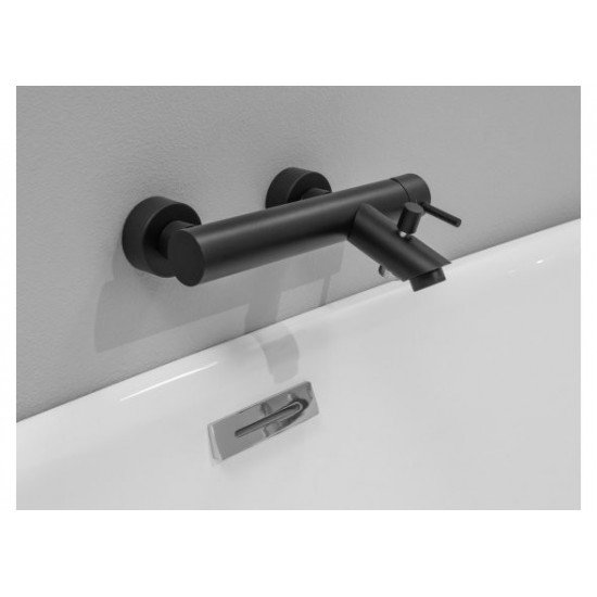 Смеситель для ванны с душем Paffoni Light LIG022NO черный