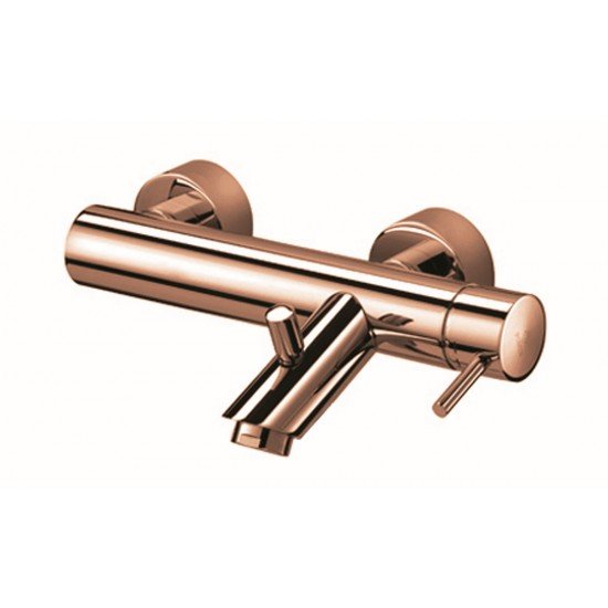 Смеситель для ванны с душем Paffoni Light LIG022ROSE