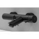 Смеситель для ванны с душем Paffoni Light LIG022NO черный