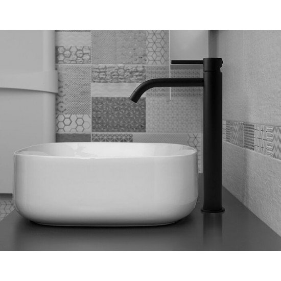 Смеситель для раковины Paffoni Light LIG081NO черный