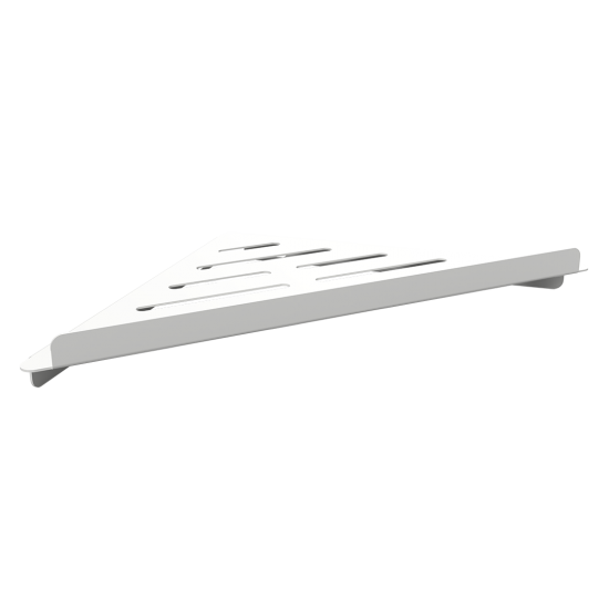 WHITE: Угловая полочка для мыла