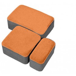 Тротуарная плитка "Старый город", Оранжевая, Гладкая, 60 мм Тротуарная плитка "Старый город", Оранжевая, Гладкая, 60 мм