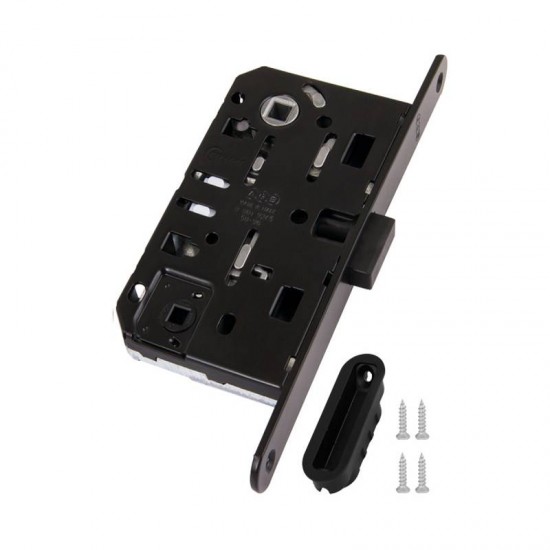 Замок MEDIANA POLARIS WC черный с отв.пл. B04102.50.93 + B01402.05.93