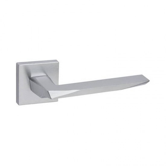 Fimet Ручка 1351/204 PRISMA F05 ручка на квадратной розетке, хром матовый Fimet Ручка 1351/204 PRISMA F05 ручка на квадратной розетке, хром матовый