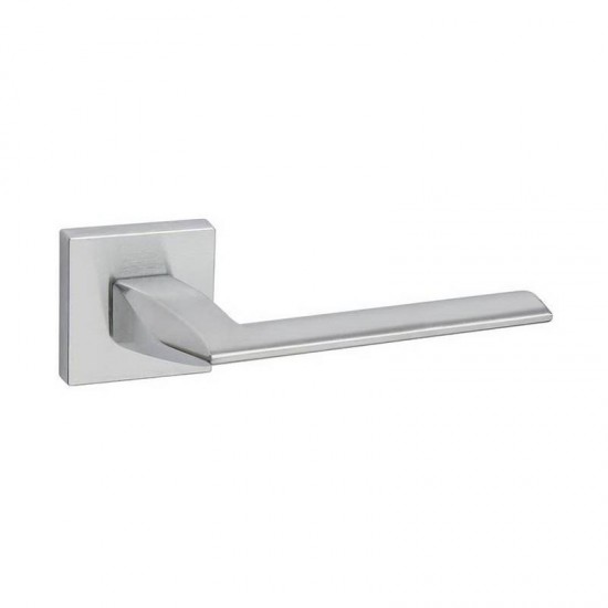 Fimet Ручка 1352/204 PURA F05 ручка на квадратной розетке, хром матовый Fimet Ручка 1352/204 PURA F05 ручка на квадратной розетке, хром матовый