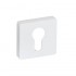 Fimet Накладка под евроцилиндр на квадратной розетке, белый 215 cylinder BO