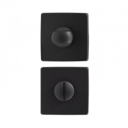 Fimet Завертка 215 WC NO на квадратной розетке, черная