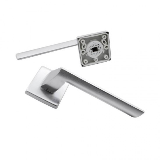 Fimet Ручка 1352/211BIC 55 PURA F05 ручка на квадратной розетке 55x55, матовый хром
