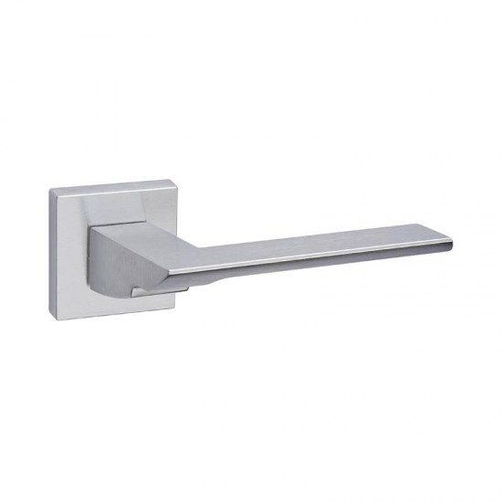 Fimet Ручка 1353/211BIC 55 ITALIA F05 ручка на квадратной розетке 55x55, матовый хром