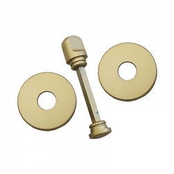 Fimet Завертка 232 WC F.02О - фиксатор WC на круглой розетке, матовая латунь