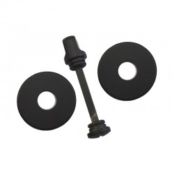 Fimet Завертка 232 WC F NO - фиксатор WC на круглой розетке, черный