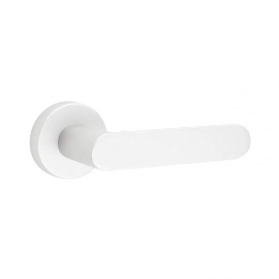 Fimet Ручка 1320/232 SHAPE F BO - ручка на круглой розетке, белая