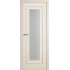 Дверь Эш ВАЙТ 24Х ст.узор матовое 2000*800 (белый ясень) серебро
