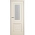 Дверь Эш ВАЙТ 28Х ст.узор матовое 2000*900 (белый ясень) серебро