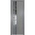 Дверь Грувд Серый 16ZN ст.серебро матлак 2000*600 кромка 4 стор. ABS