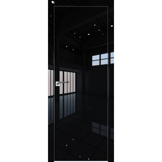 Дверь Черный Люкс  1LK 2000*600 (190) кромка 4 стор. матовая Экспорт Eclipse