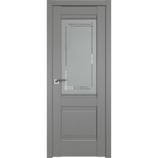 Дверь Грей  2U 2000*900 ст.мадрид