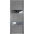 Дверь Грувд Серый 34ZN ст.серебро матлак 2000*600 (190) кромка 4 стор. матовая Eclipse
