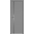 Дверь Манхэттен 6Е ст.серебро матлак 2000*700 (190) кромка 4 стор. матовая Eclipse