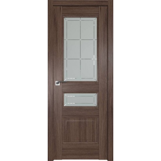 Дверь Дуб Салинас Темный 94XN 2000*900 ст.гравировка 1