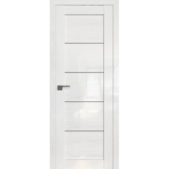 Дверь Pine White glossy 2.11STP 2000*900 ст.графит