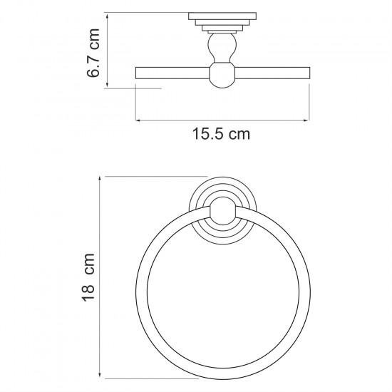 Ammer K-7060 Держатель полотенец