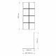 Glan 66W39 Душевая перегородка