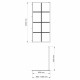 Glan 66W44 Душевая перегородка