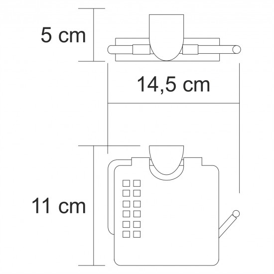 Kammel K-8325 Держатель туалетной бумаги