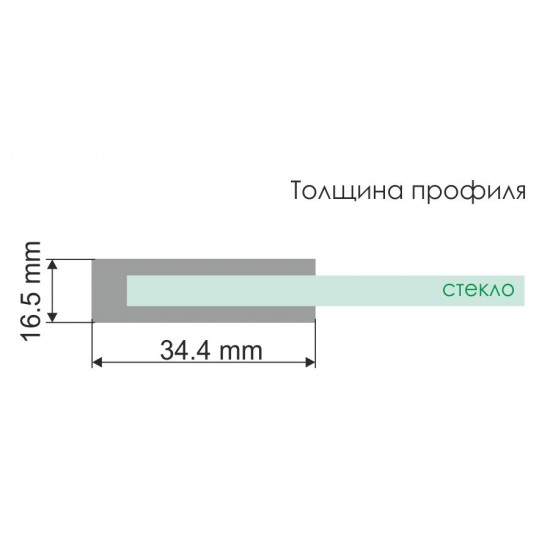Leine 35P01-80WHITE Стеклянная шторка на ванну