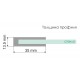 Leine 35P02-110WHITE Fixed Стеклянная шторка на ванну