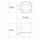 Leine K-5028WHITE Подстаканник одинарный