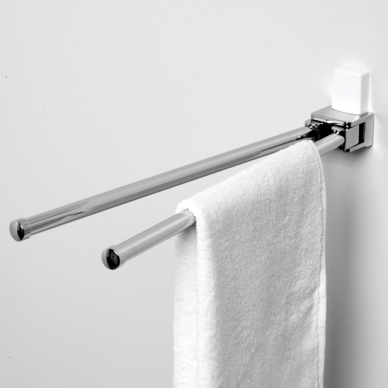 Leine K-5031WHITE Рога двойные для полотенец