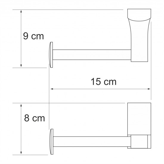 Leine K-5096WHITE Держатель туалетной бумаги