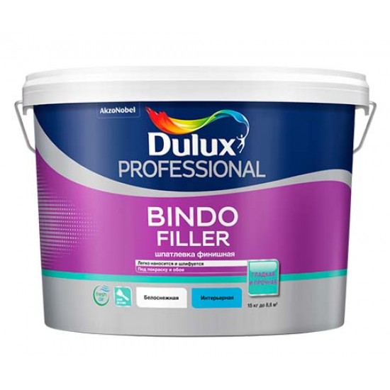 Финишная шпатлевка под покраску и обои Bindo Filler