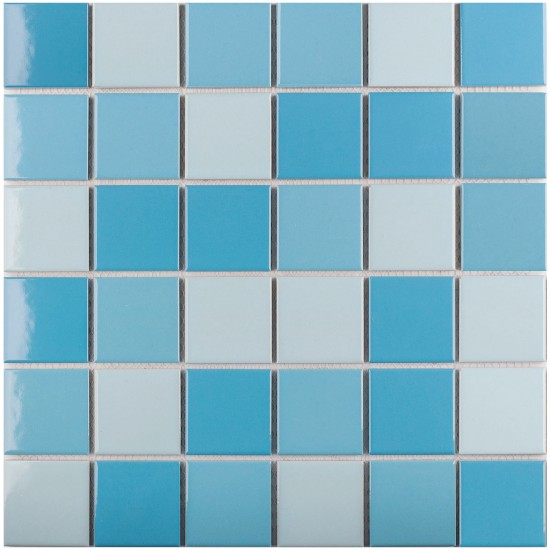 Light Blue Mix Glossy 48x48