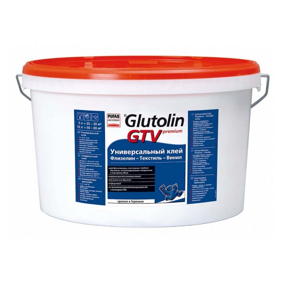 Glutolin GTV Универсальный клей Флизелин-Текстиль-Винил