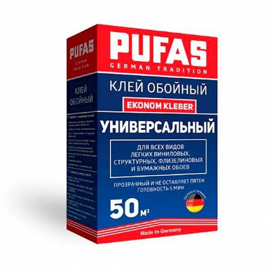 Обойный клей PUFAS GT Универсальный Ekonom Kleber Обойный клей PUFAS GT Универсальный Ekonom Kleber