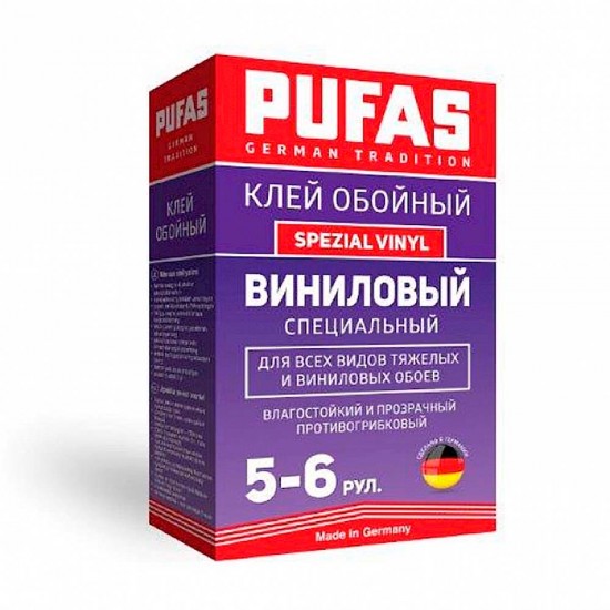 Обойный клей PUFAS GT Виниловый Spezial Vinyl